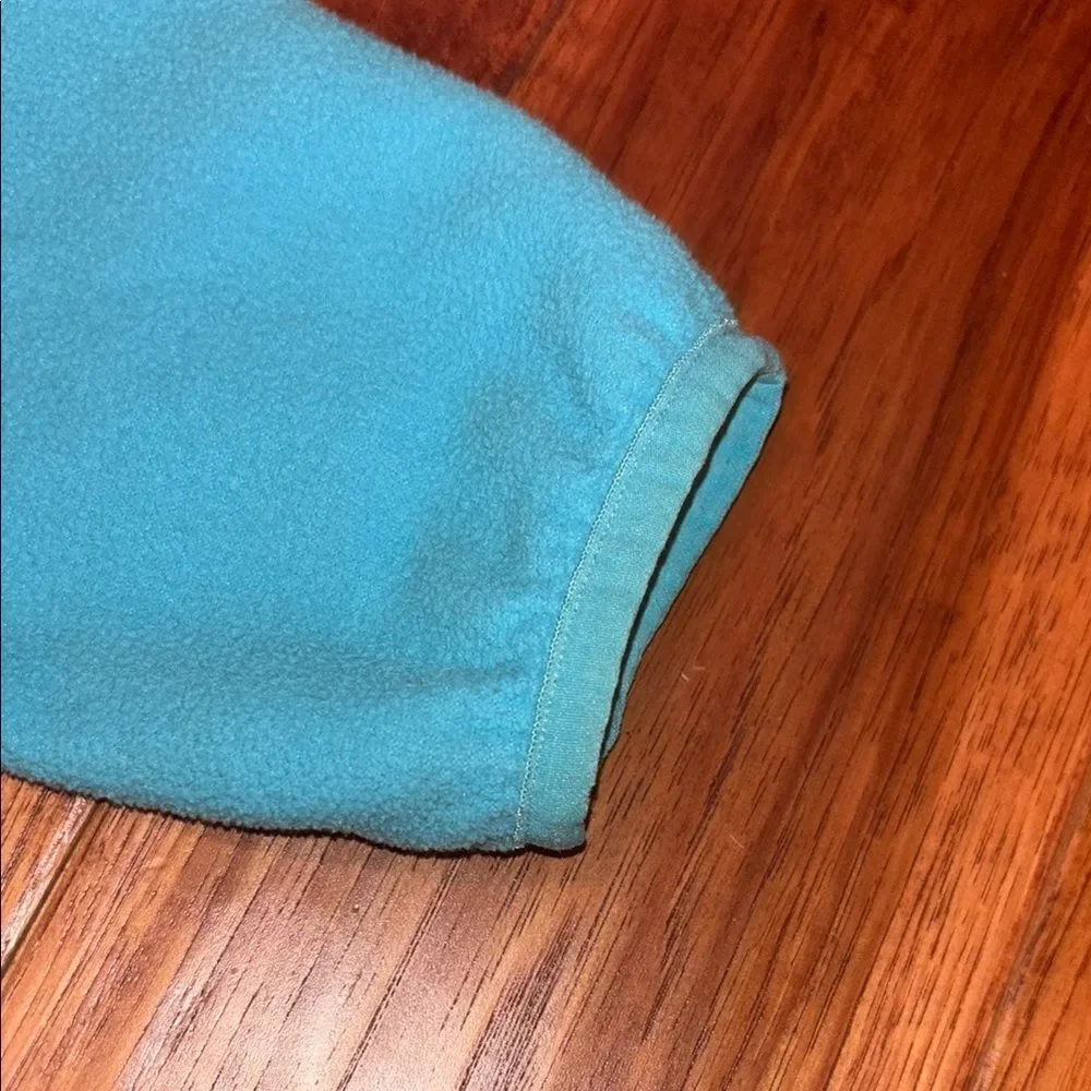 The North Face Blue Fleece Jacket with High Collar